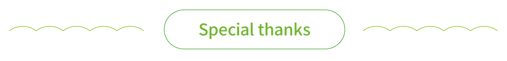 Special thanks